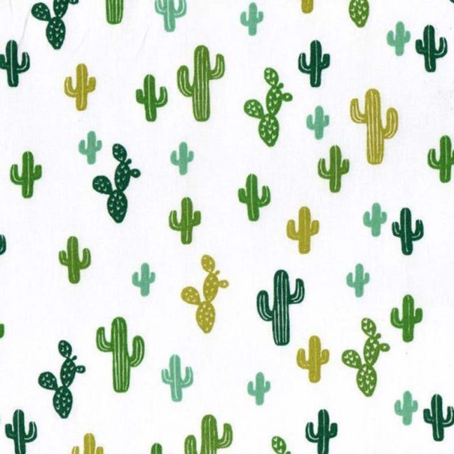 tela cactus verdes