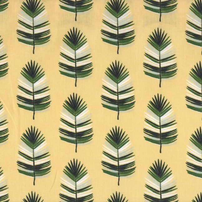 tela hojas de palmera