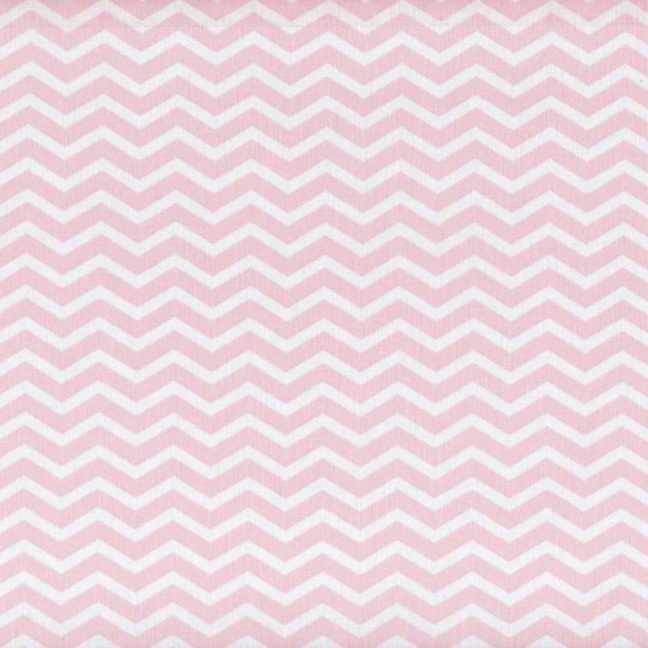 tela estampada zigzag rosa